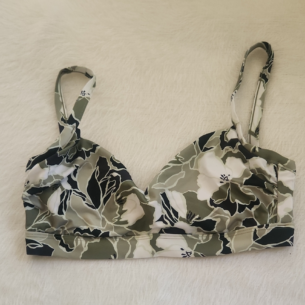 Victorias Secret 32dd Floral Camouflage Bralette Euc